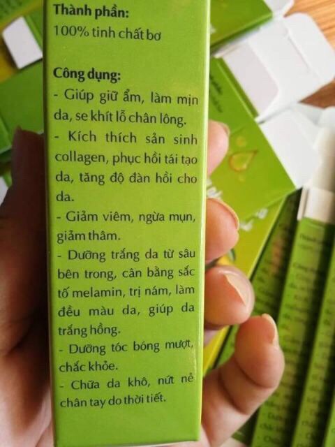 Tinh dầu Bơ nguyên chất ĐăkLăk 10ml