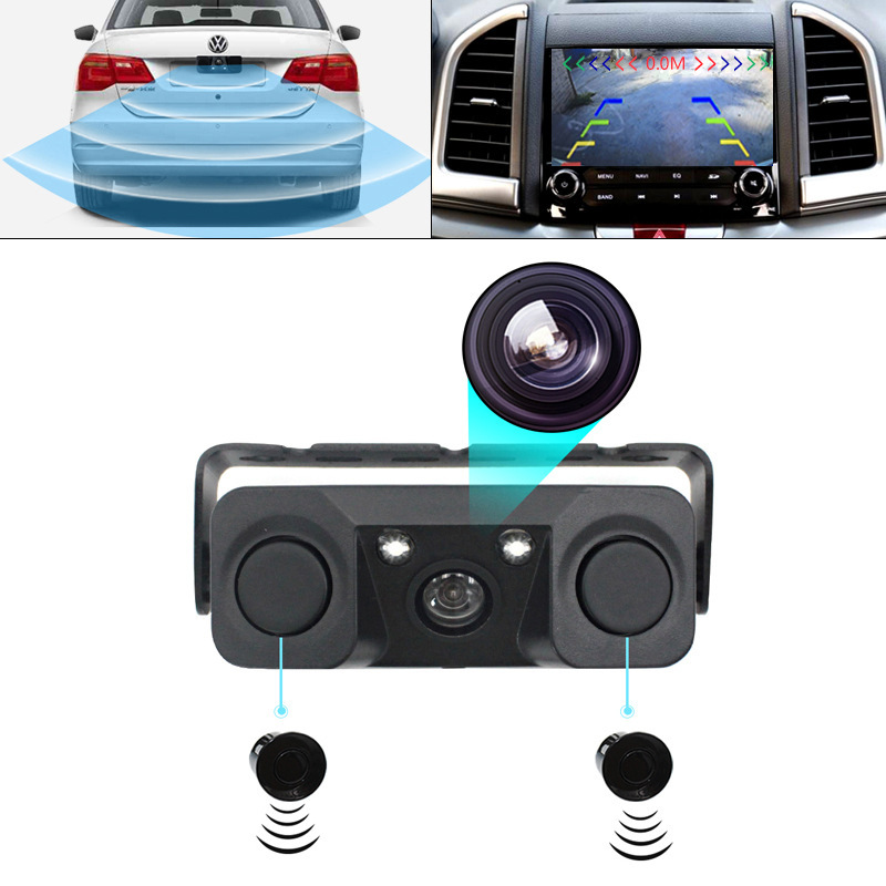Cảm Biến Lùi Ô Tô Kèm Camera Lùi