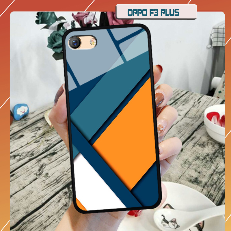 Ốp lưng Kính Oppo F3+ in 3D ver 3