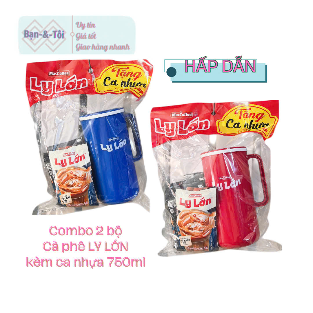 Cà phê MacCoffee LY LỚN (10 gói x 26G)