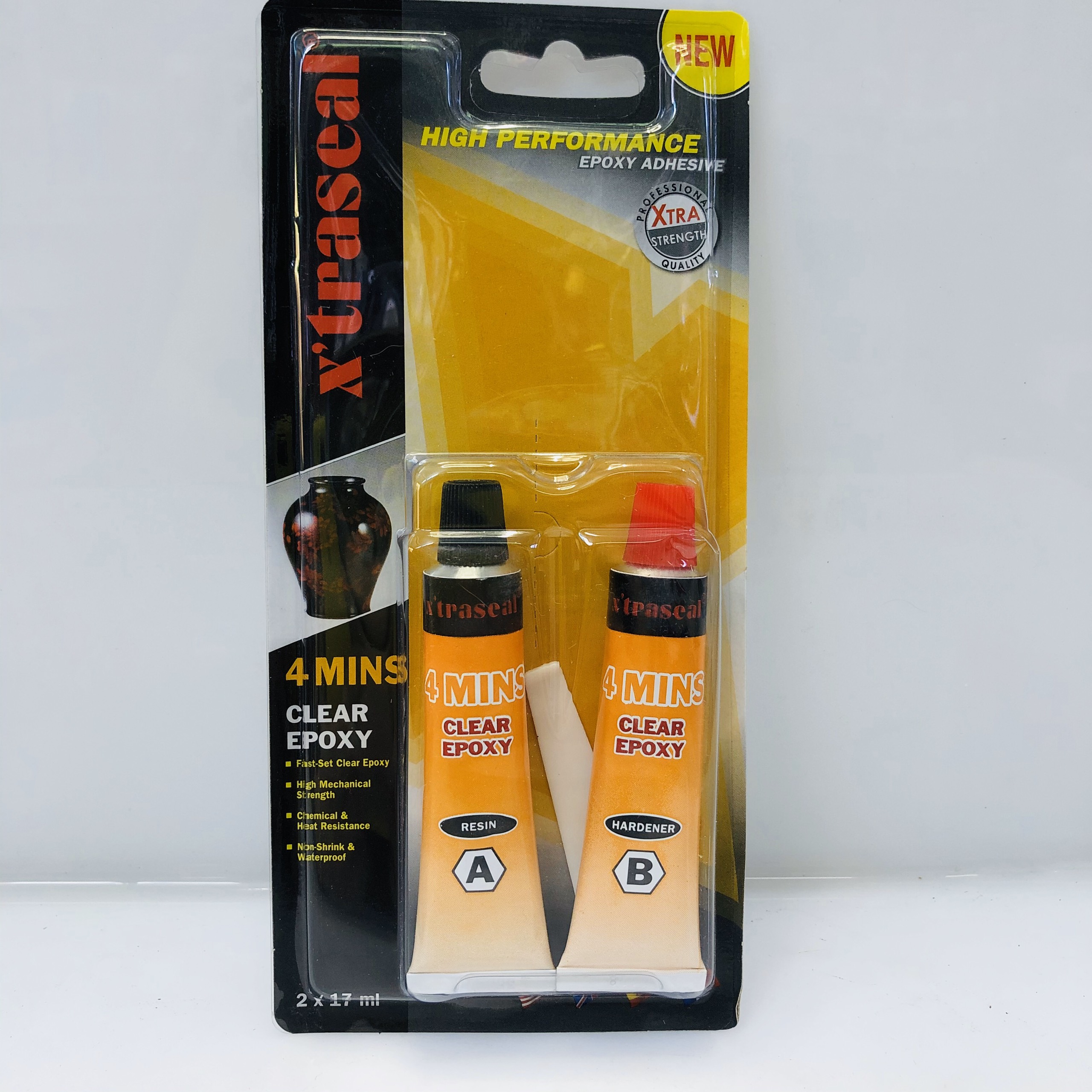 Xtraseal 4 min epoxy keo dán đa năng ab 17ml