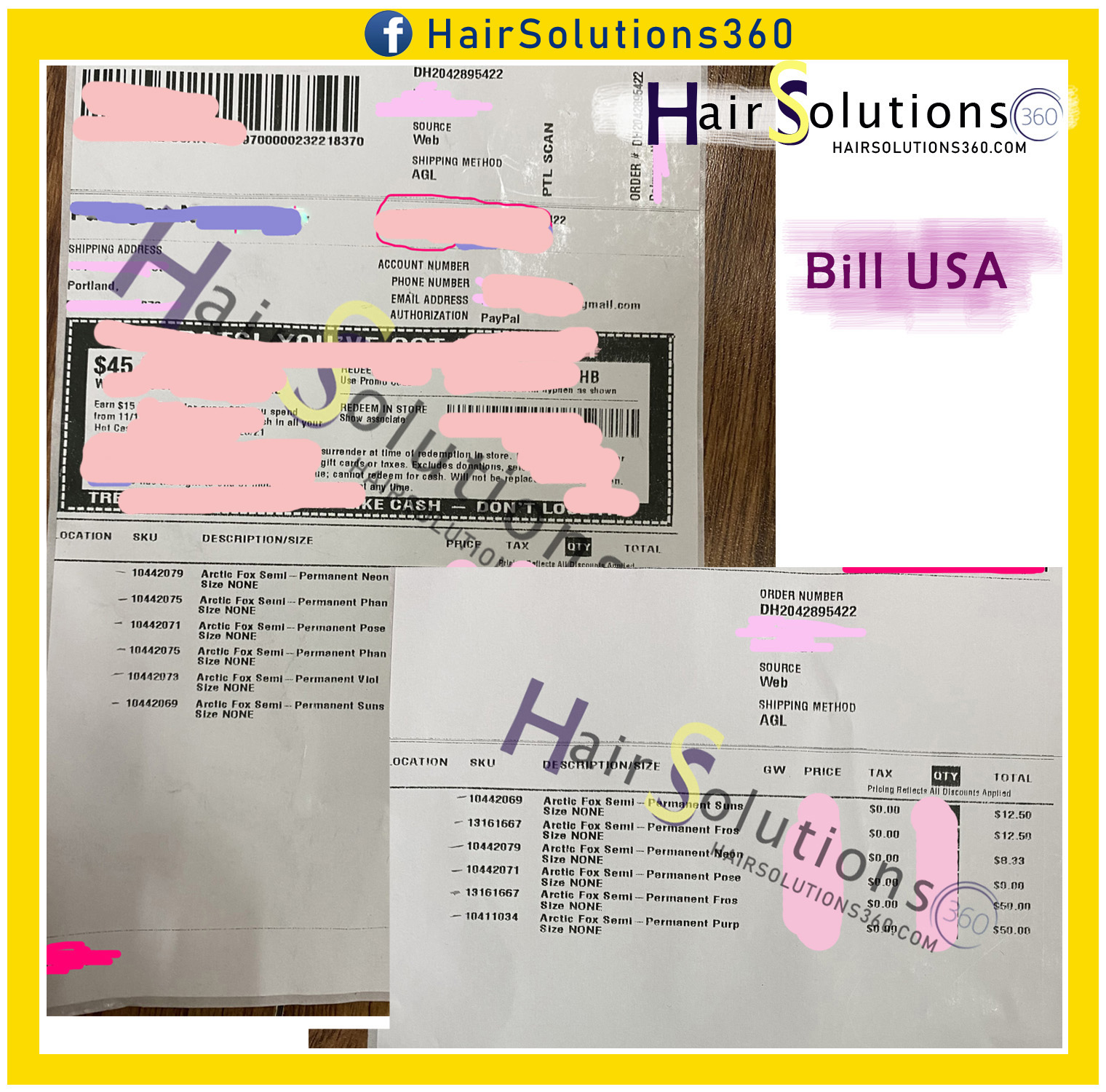 Thuốc nhuộm tóc Arctic Fox USA - Hairsolutions360