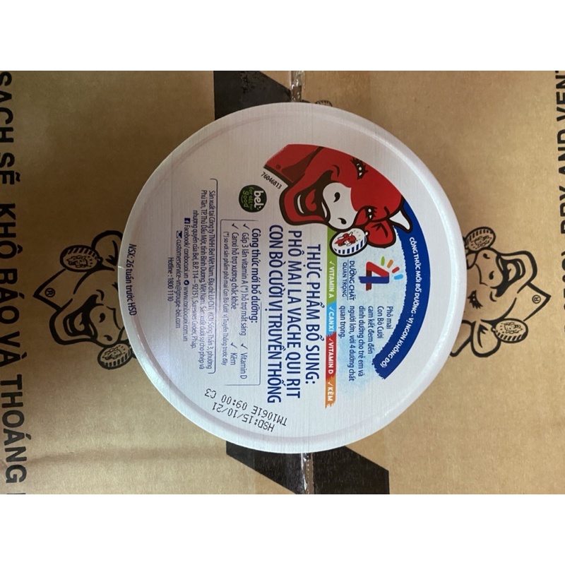 Phô mai 112gr ( 8 miếng )