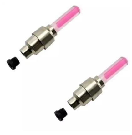 [HCM]Bộ 2 đèn led gắn van bánh xe đạp (led đỏ)