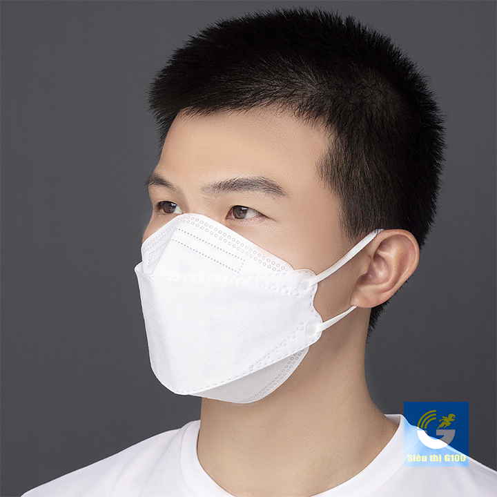 Khẩu trang 4d - khẩu trang kf94 unimask hàn quốc an toàn dễ thở - khẩu trang con cá 4d
