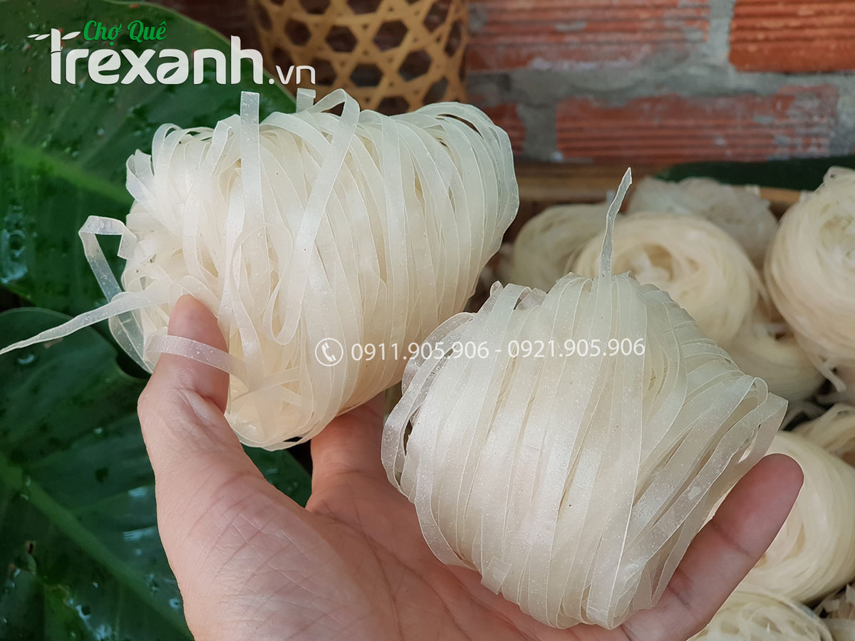 Bún phở khô Bình Định [ Bún cục ]