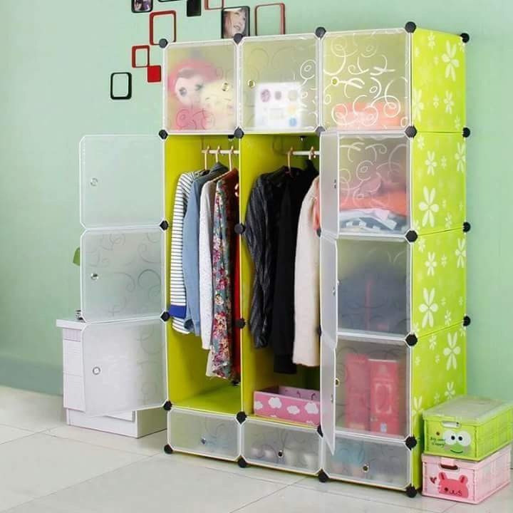 [HCM]Tủ nhựa ghép 12 ô và 3 ô giày