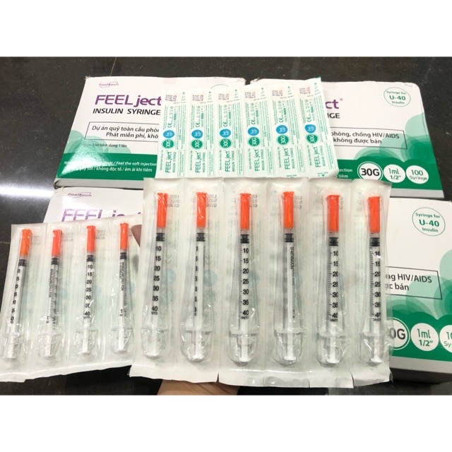 COMBO 5 cây kim tiêm chích 1cc cho gà đá - 5 cây 1cc