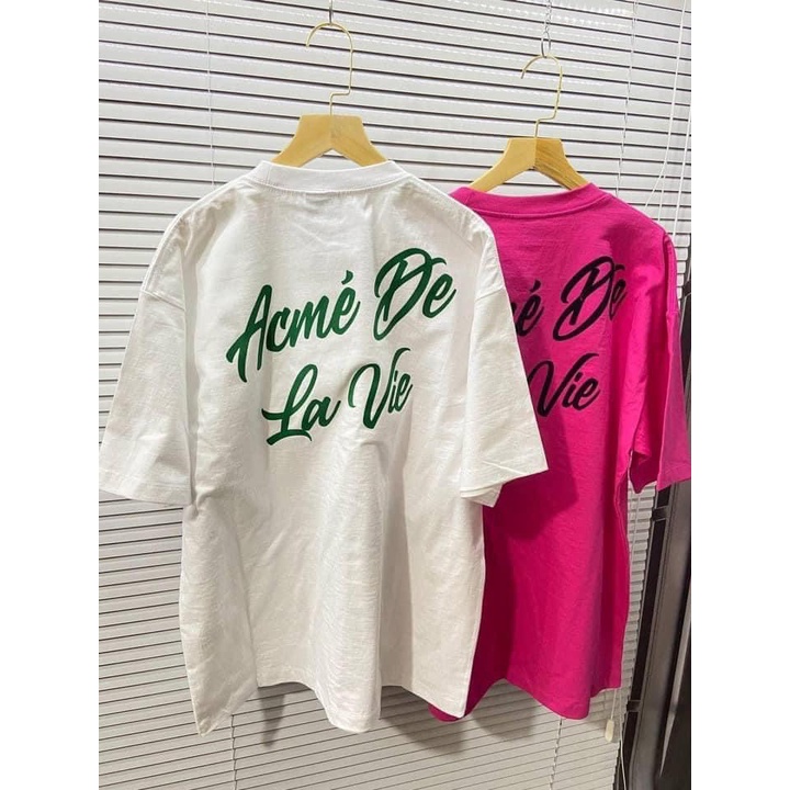 Áo Thun AD.LV SCRIPT LOGO PRINTING - Unisex Nam Nữ Authenitc - Shipped Korea