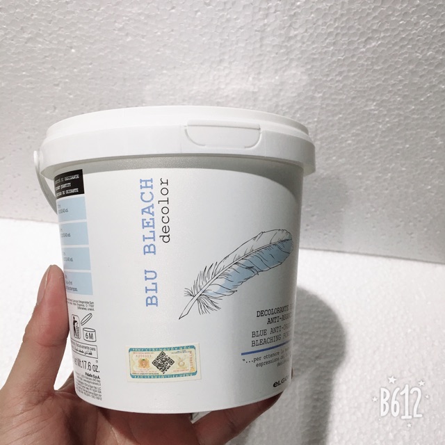 Bột tẩy tóc elgon màu xanh chính hãng