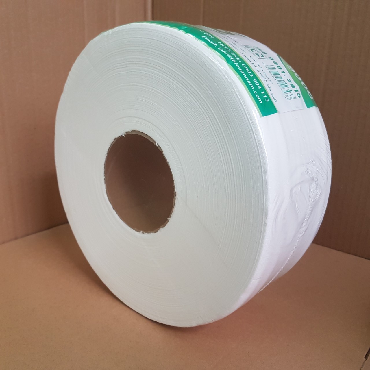 Combo (6 cuộn) giấy vệ sinh cuộn lớn 900g Jumbo Ponyo