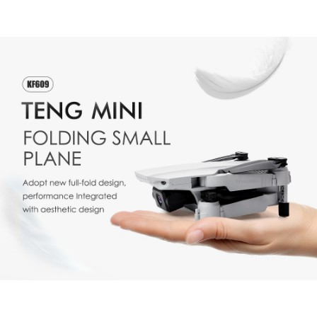 [Tặng Balo] Flycam Teng Mini Gấp gọn camera 4k nhận diện cử chỉ