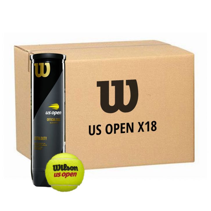 Thùng bóng tennis Wilson Us Open (Lon 4 bóng)