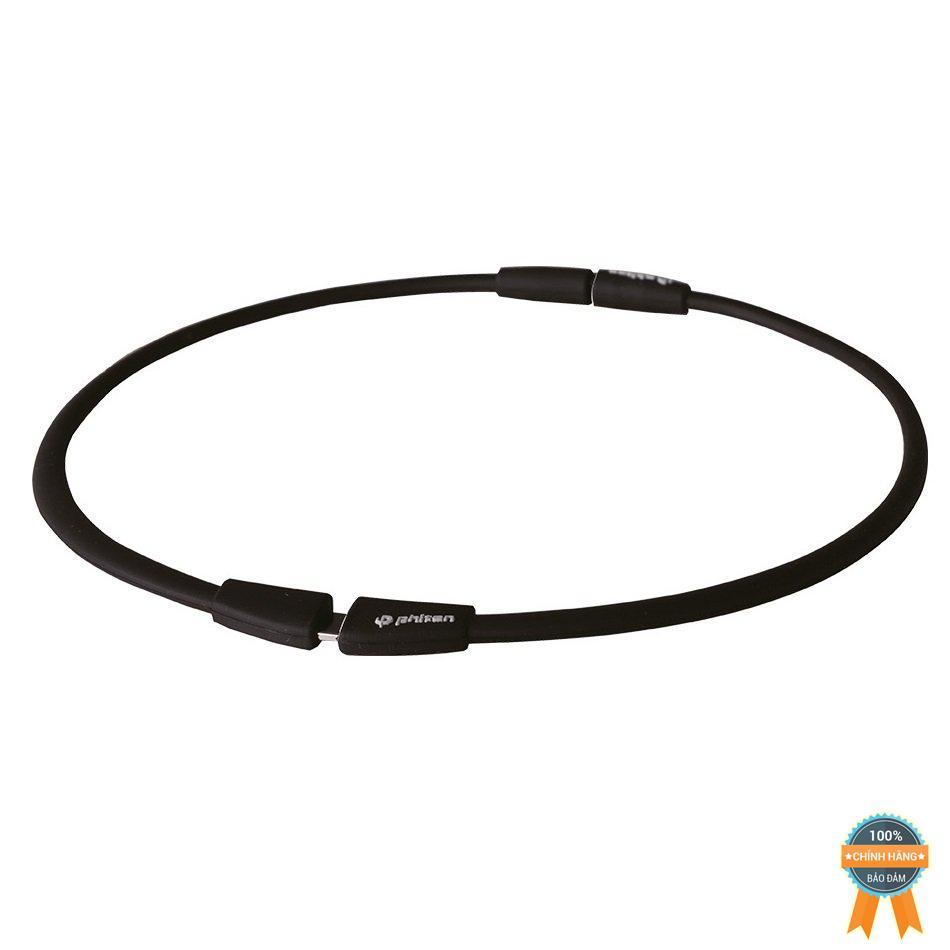 Vòng Đeo Cổ Phiten Rakuwa Necklace GS S-Pro - Đen (43cm)