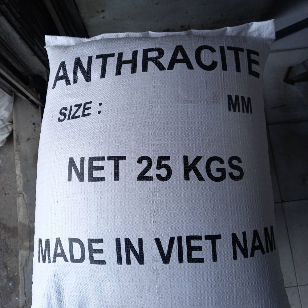 Than hoạt tính lọc nước Antraxit (anthracite) - 1KG
