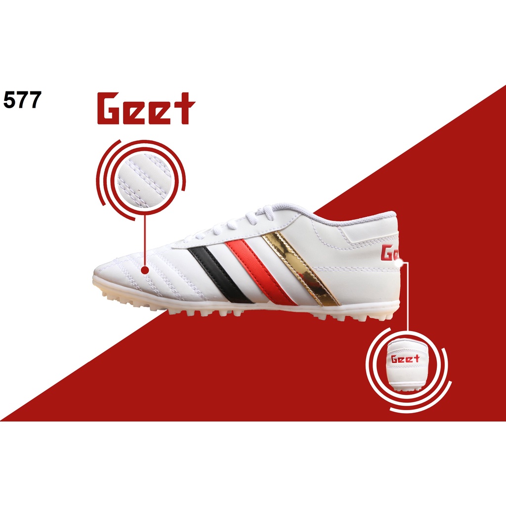 Giày bóng đá 3 Sọc Geet size 36 đến 43