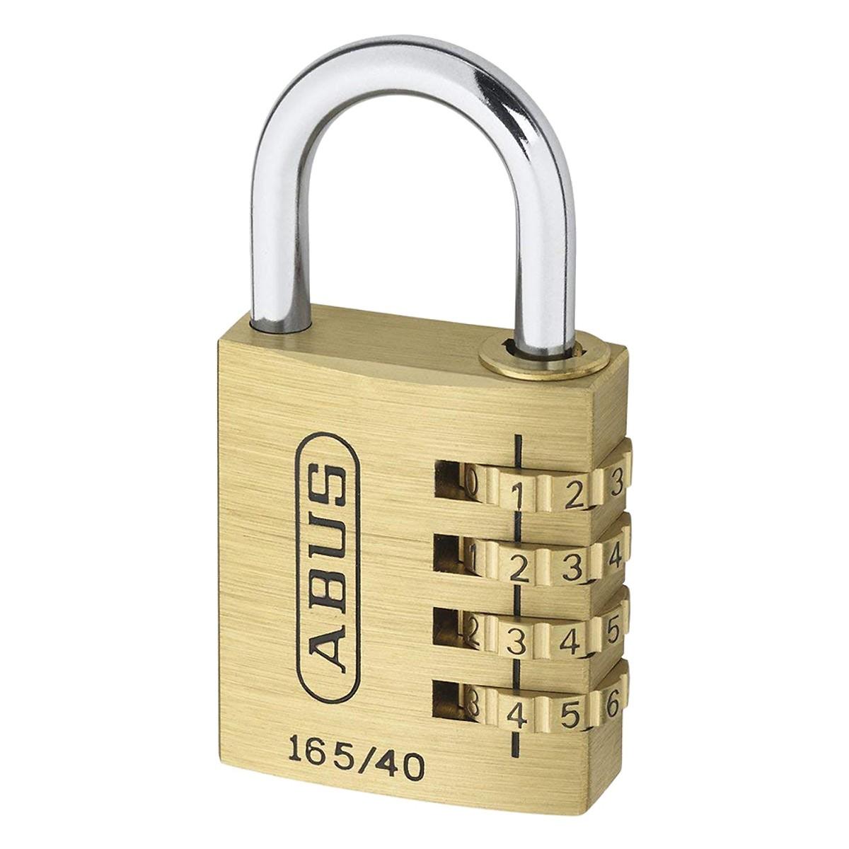 Khóa Số Abus 165/40 Vàng Đồng 40mm