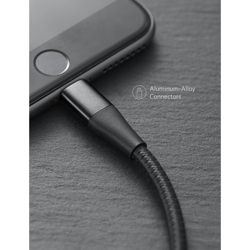 Dây Cáp ANKER A8452/A8453 Powerline + II Lightning Cho iPhone iPad