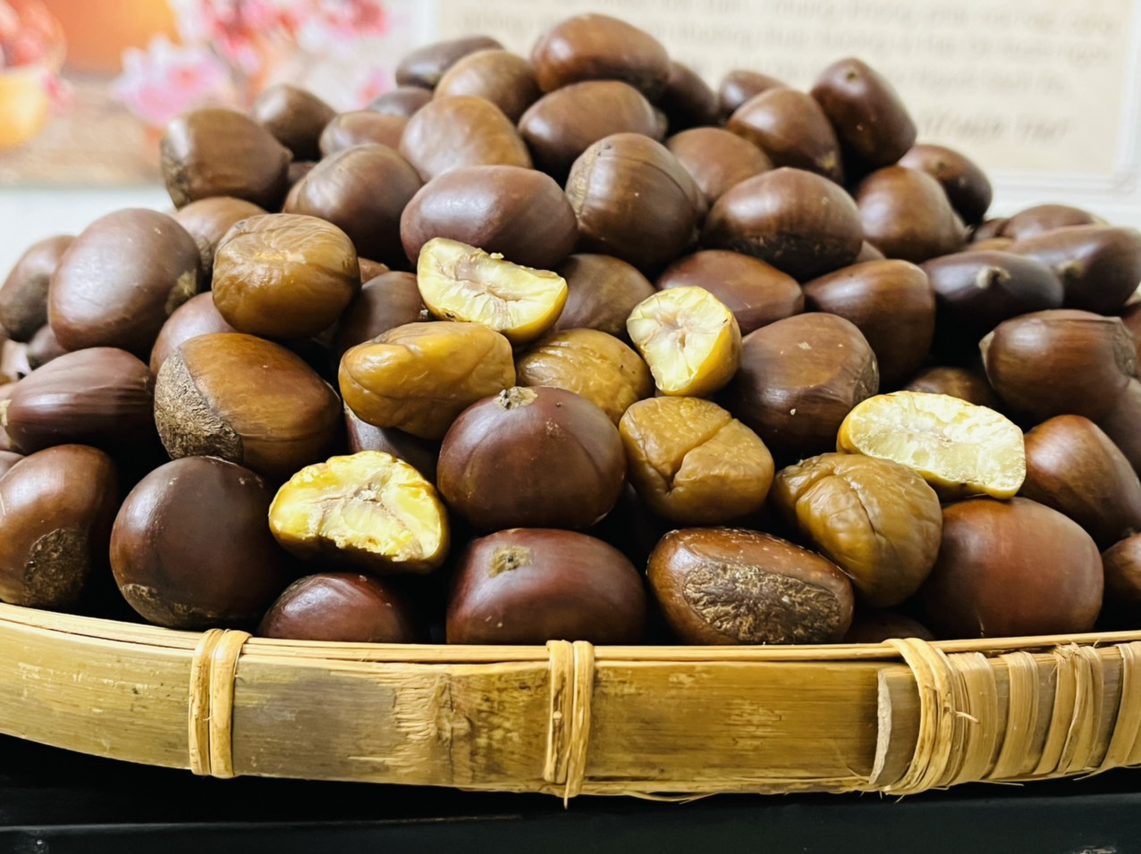 Hạt Dẻ Rang Hút Chân Không Dẻo Mềm 1kg