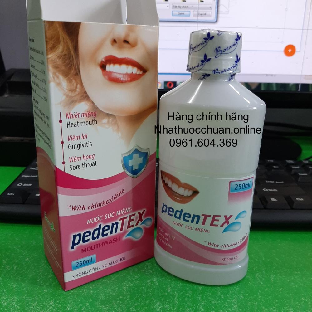 Nước súc miệng Pedentex 250ml - Botania