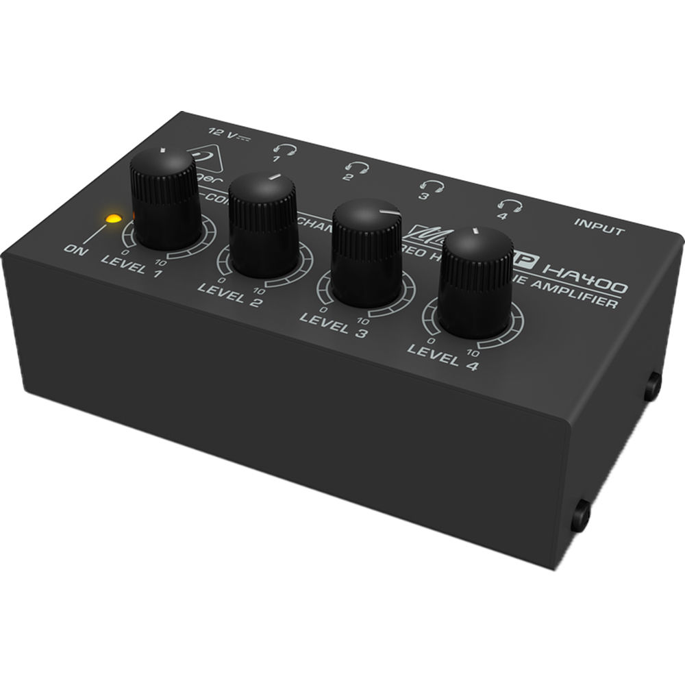 Bộ chia tai nghe 4 cổng cho phòng thu studio | Behringer HA400