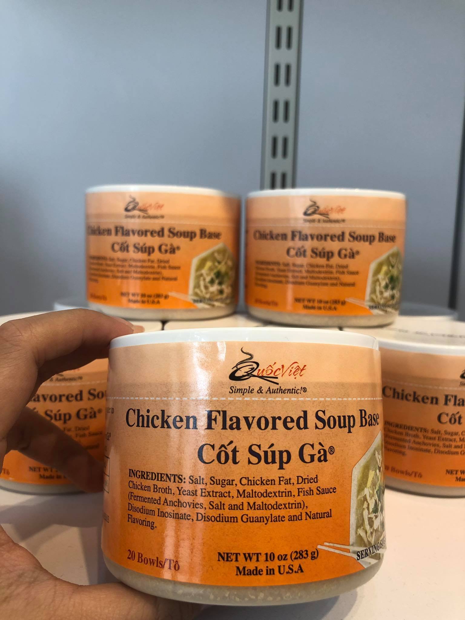 Cốt Súp Gà Quốc Việt Foods 300g