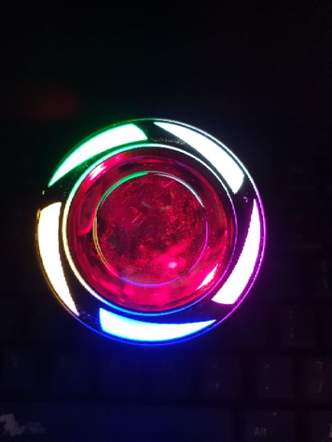 Đèn LED  U7 trần chế mắt cú gắn mọi loại xe máy