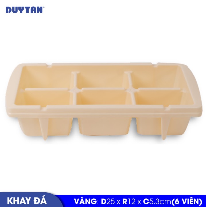 Khay đá 6 viên nhựa duy tân no.1346