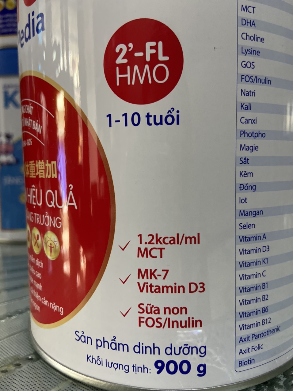 (Date mới) Sữa Kayoko Pedia công nghệ Nhật 900g