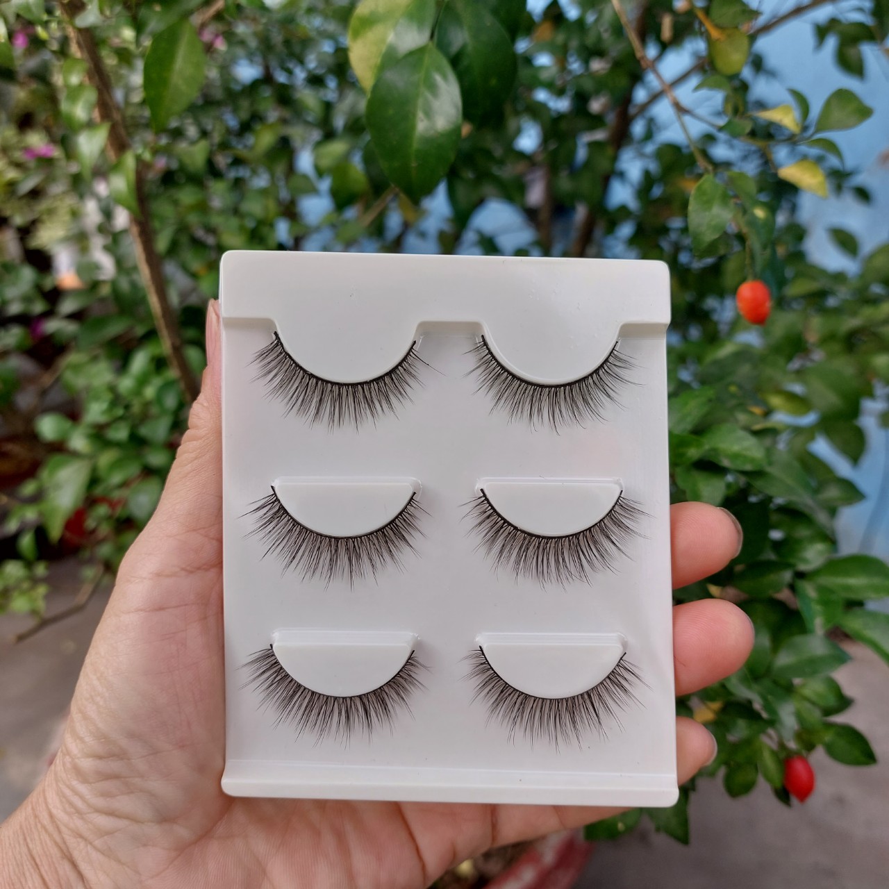 [HCM] Hộp 3 Cặp Lông Mi Chồn 3D Siêu Tự Nhiên