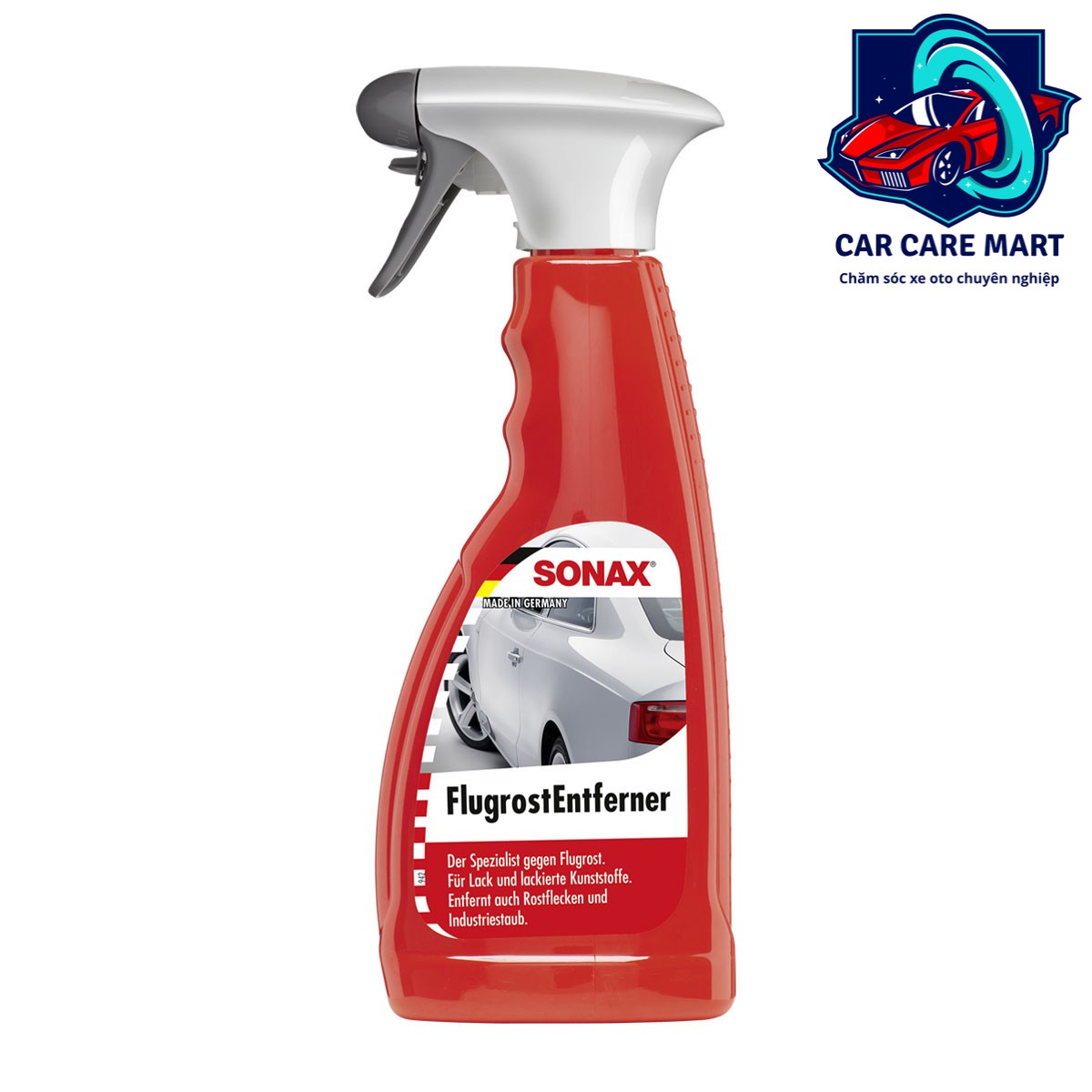 Dung dịch tẩy gỉ sắt bụi công nghiệp nhựa cây 500ml - Sonax Fallout Cleaner
