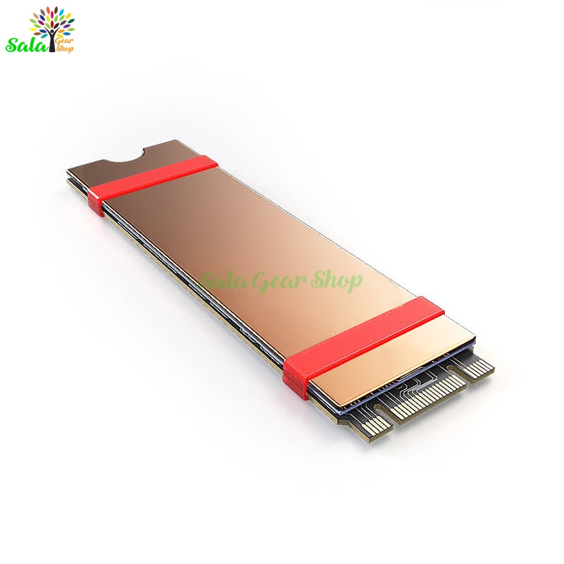 Tản nhiệt SSD M2 2280 TEUCER kiểu miếng đồng mỏng