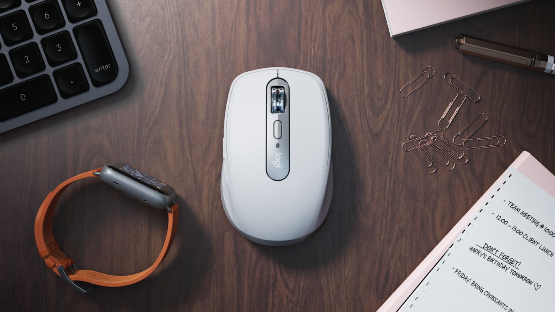 [Xả Hàng Siêu Rẻ] Chuột không dây bluetooth Logitech MX Anywhere 3 Trắng - Bảo Hành 12 Tháng