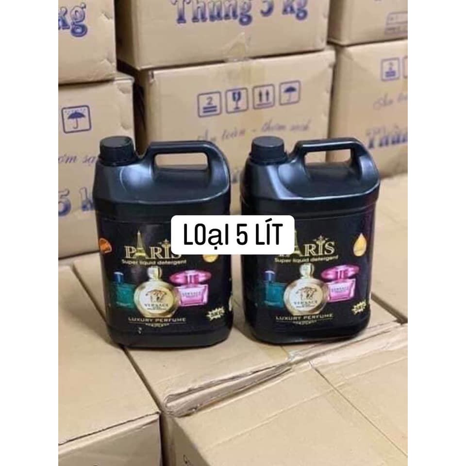 Nước giặt Paris Hương Hoa Pháp 5000 ML Cao Cấp