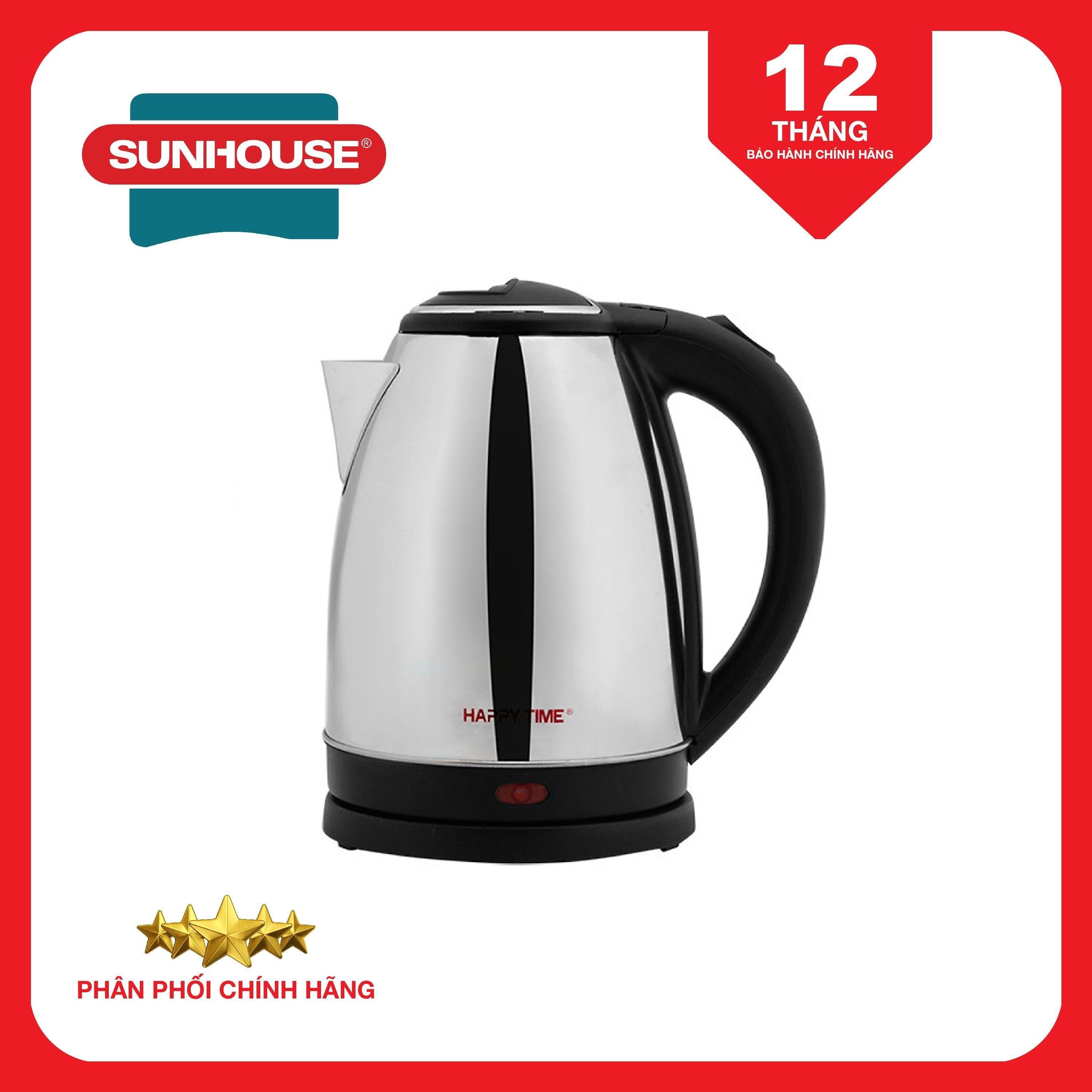 Ấm Siêu Tốc Inox Happy Time Sunhouse HTD1081 (1.8 lít)