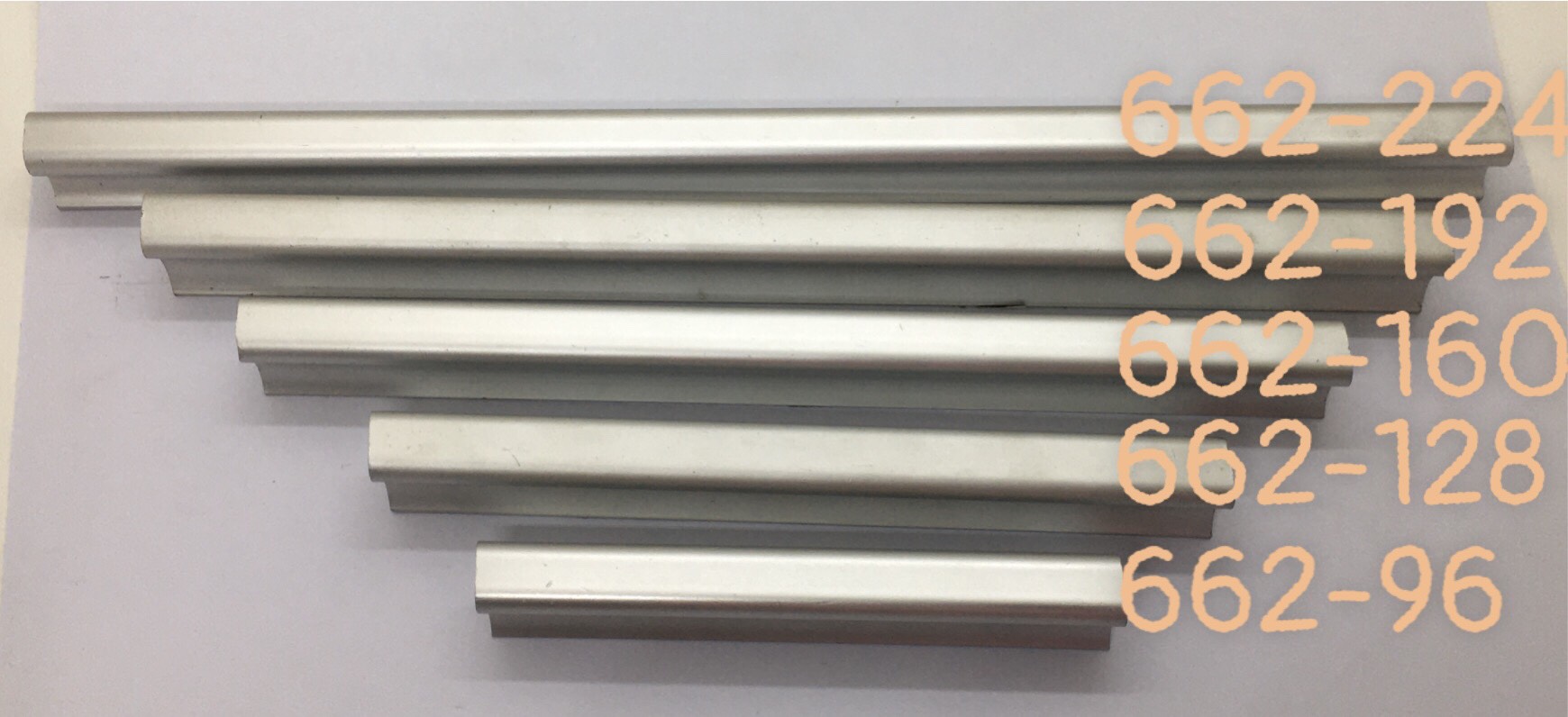 Tay tủ 662 nhôm đủ size
