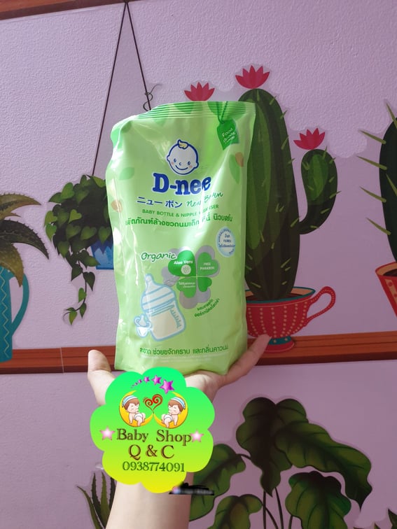 [HCM]??NƯỚC RỬA BÌNH SỮA DNEE THÁI LAN TÚI 600ML