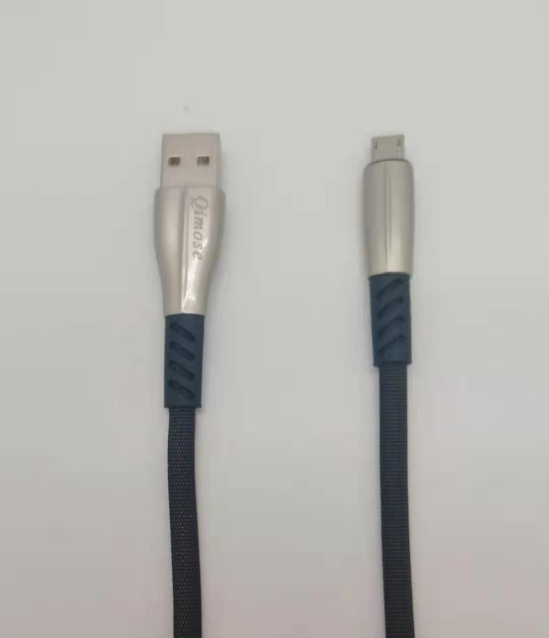 Cáp sạc đầu Android (samsung) dây dù chống đứt ,chống xoắn dài 1m