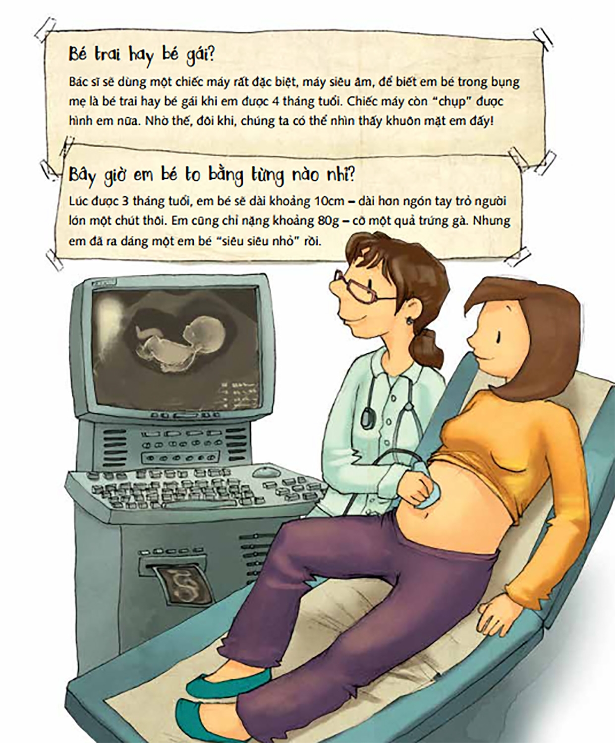 Sách - Có một em bé trong bụng mẹ