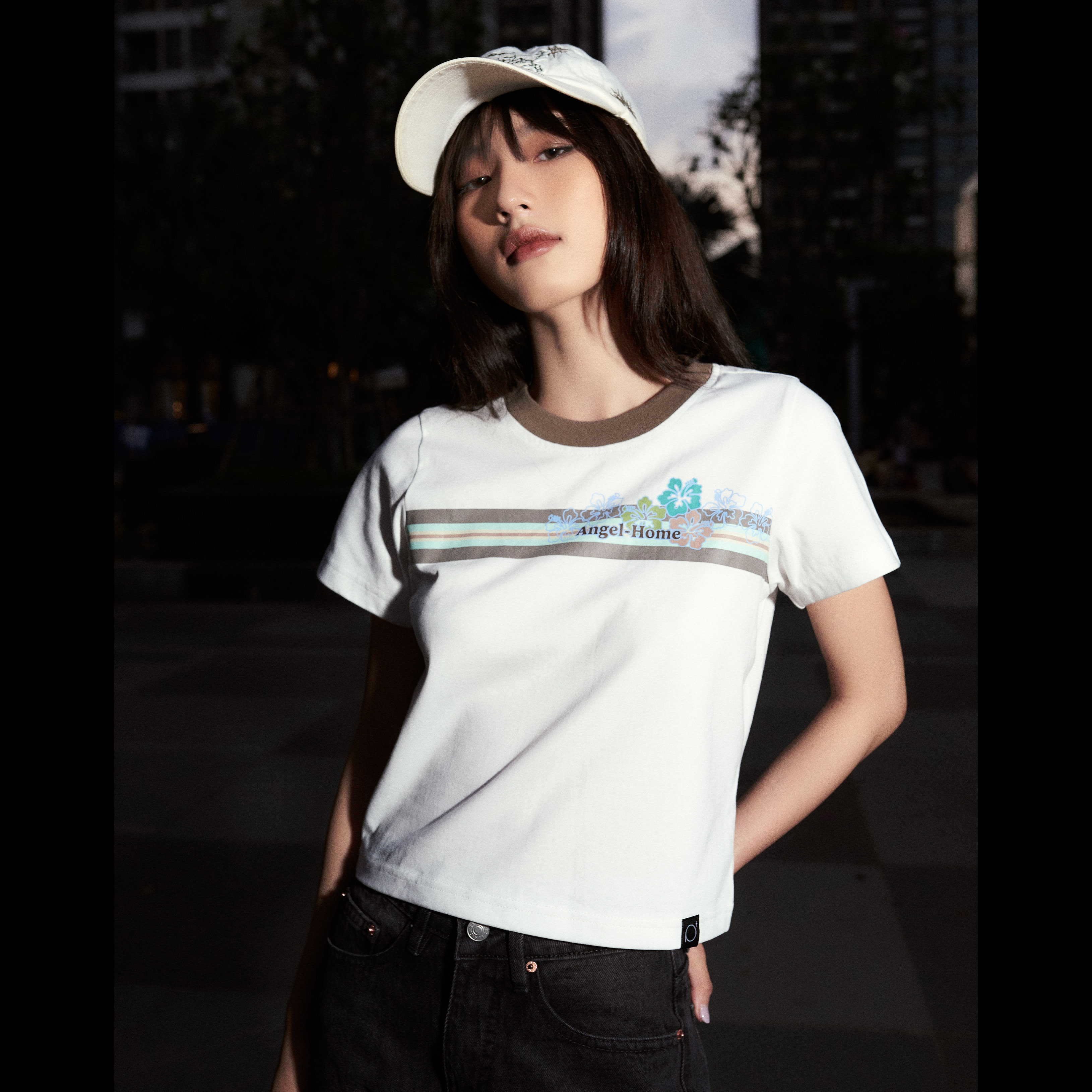 Áo Thun Nữ Babytee PRADIES Hibicus