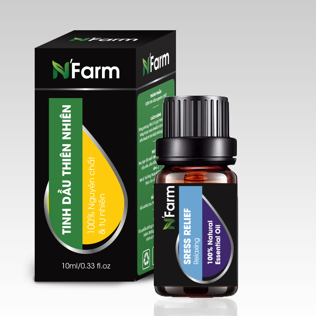 Tinh dầu Thư Giãn Sress Relief N'farm 10ml