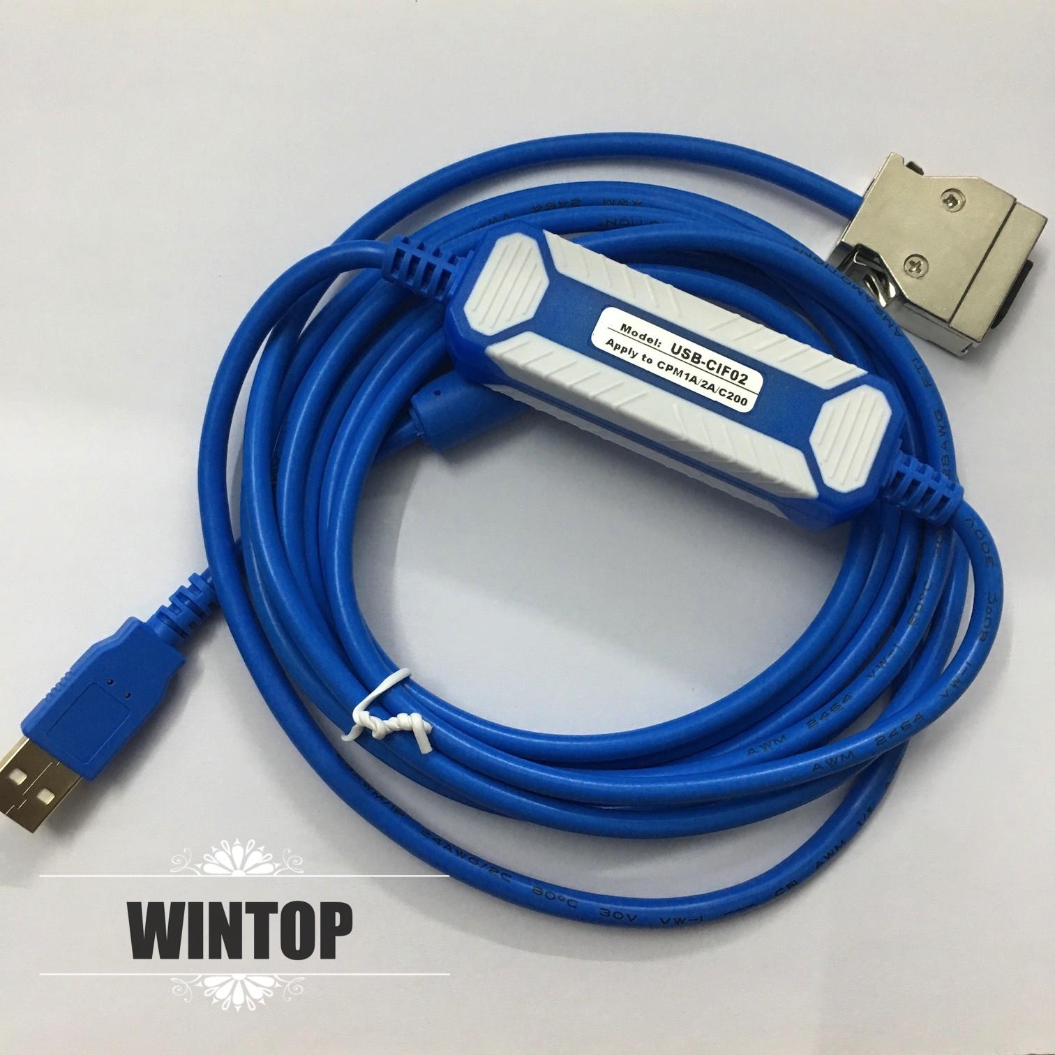[HCM]Cáp lập trình PLC OMRON USB-CIF02 CPM1A/2A/CQM1/C200HS