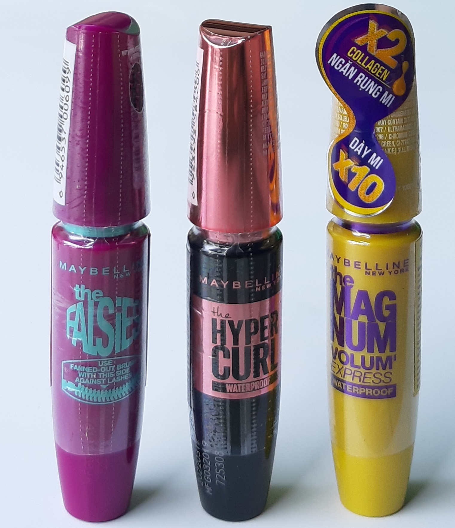 [HCM] MASCARA MAY BELINE DÀI VÀ TƠI MI KHÔNG THẤM NƯỚC