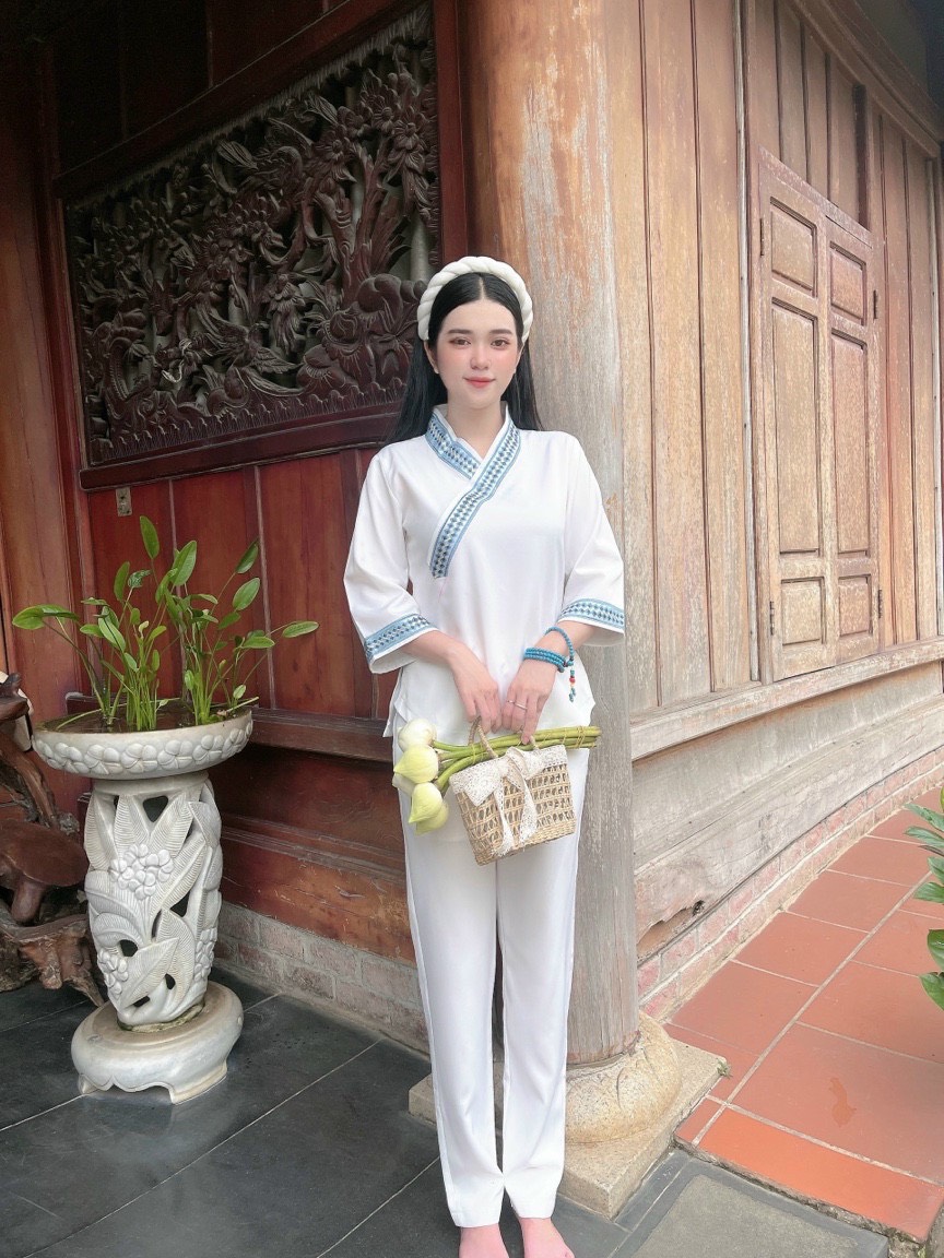 ĐỒ LAM ĐI CHÙA, ĐỒ THỜI TRANG,ĐỒ LAM THIẾT KẾ