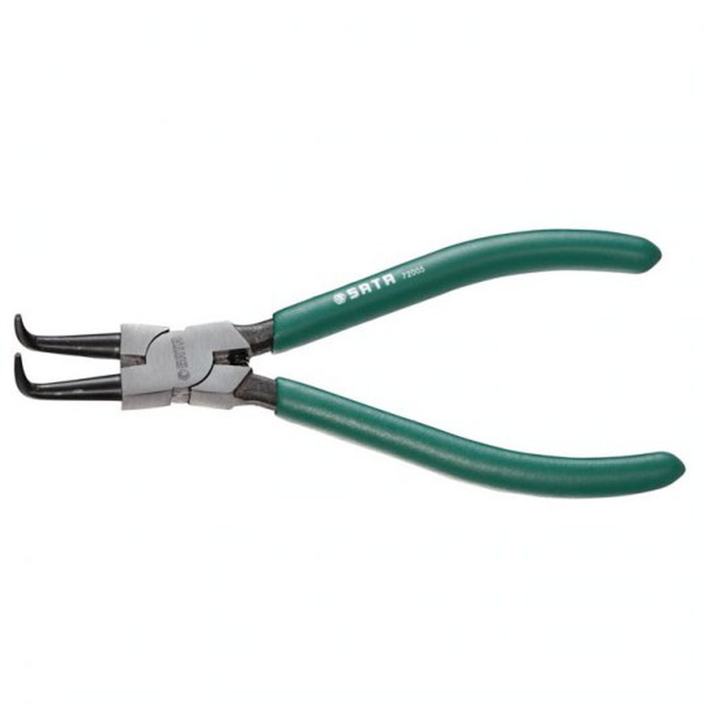 Kềm lấy phe trong mũi cong 7"/175mm Sata 72005