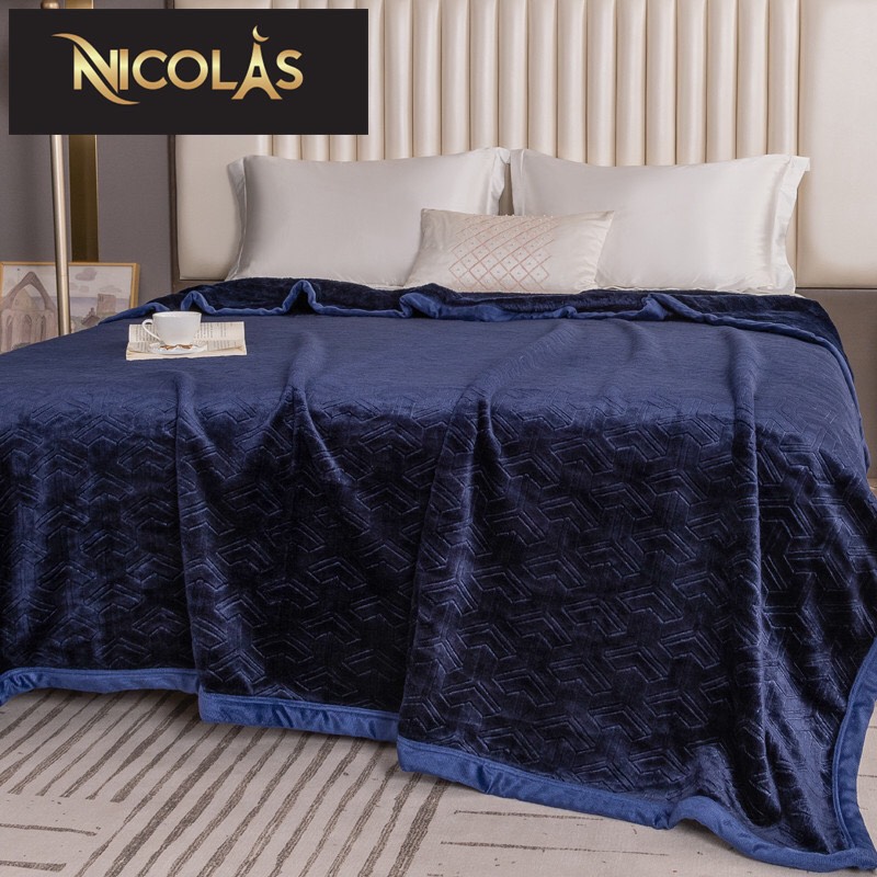 Chăn nhung tuyết Nicolas cao cấp