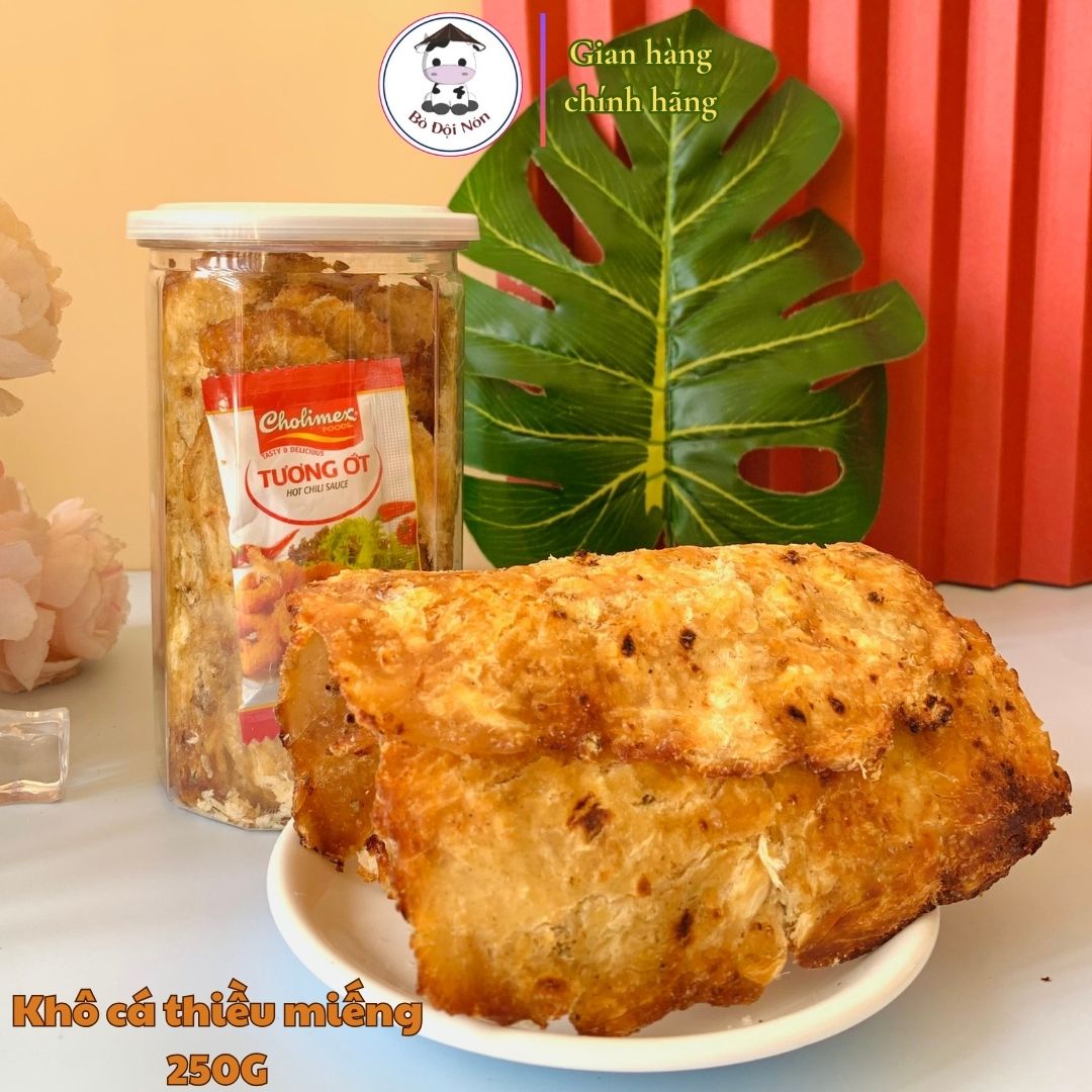 250g Khô cá thiều miếng Bò Đội Nón