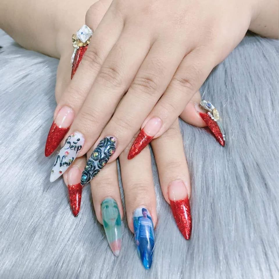 Móng HSM Fom Nhọn Dài - sinailmi