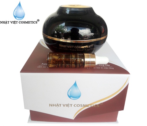 Kem nám Đồi mồi Ngừa nhăn dưỡng chất Ngọc Trai Đen - Sữa Ong Chúa VIP NHẬT VIỆT COSMETICS 25g