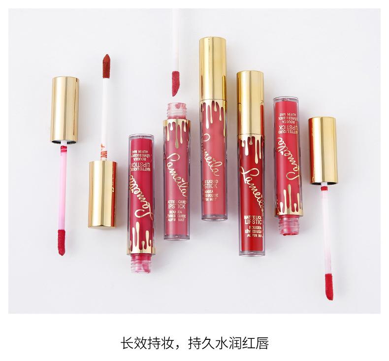 [HCM]Son kem siêu lì Lameila Matte Liquid Líptick
